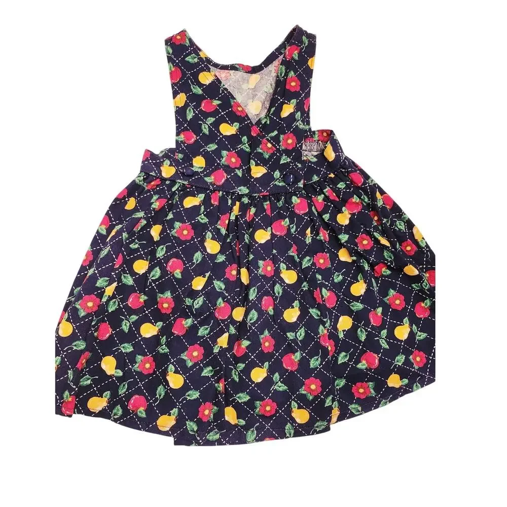 Vintage Baby B'Gosh Fruit Apple Pear Made in USA